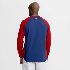 Philadelphia Phillies Nike Authentic Collection Raglan Dri-FIT Sweatshirt Discount