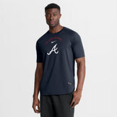Atlanta Braves Nike Authentic Collection Batting Practice Pre-Game Raglan Dri-FIT Top Outlet