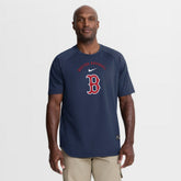 Boston Red Sox Nike Authentic Collection Batting Practice Pre-Game Raglan Dri-FIT Top Sale
