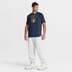 Milwaukee Brewers Nike Authentic Collection Batting Practice Pre-Game Raglan Dri-FIT Top Near Me