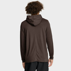 San Diego Padres Nike Authentic Collection Dri-FIT Long Sleeve Hooded T-Shirt Outlet