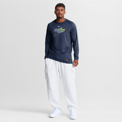 Tampa Bay Rays Nike Authentic Collection Game Time Raglan Long Sleeve T-Shirt Discount