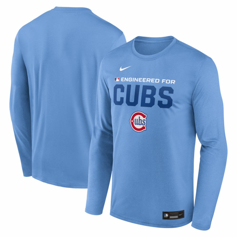 Chicago Cubs Nike Authentic Collection Legend Dri-FIT Long Sleeve T-Shirt Online