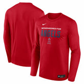 Los Angeles Angels Nike Authentic Collection Legend Dri-FIT Long Sleeve T-Shirt Discount