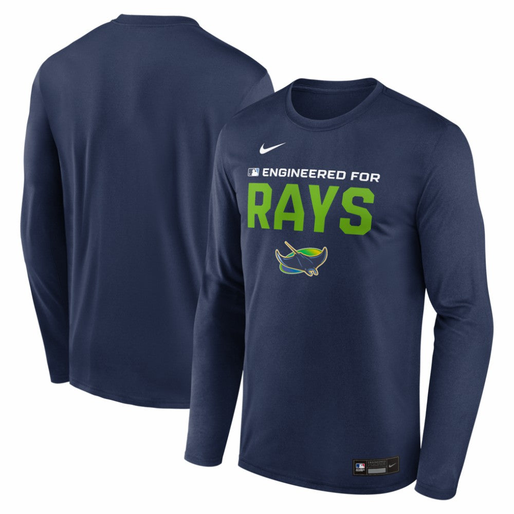 Tampa Bay Rays Nike Authentic Collection Legend Dri-FIT Long Sleeve T-Shirt for sale
