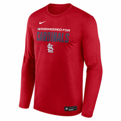 St. Louis Cardinals Nike Authentic Collection Legend Dri-FIT Long Sleeve T-Shirt Outlet