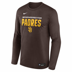 San Diego Padres Nike Authentic Collection Legend Dri-FIT Long Sleeve T-Shirt Sale