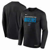 Miami Marlins Nike Authentic Collection Legend Dri-FIT Long Sleeve T-Shirt for sale