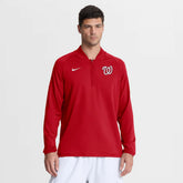 Washington Nationals Nike Authentic Collection Dri-FIT Raglan Half-Zip Pullover for sale