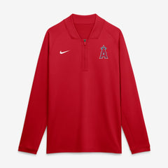 Los Angeles Angels Nike Authentic Collection Dri-FIT Raglan Half-Zip Pullover Discount