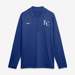 Kansas City Royals Nike Authentic Collection Dri-FIT Raglan Half-Zip Pullover Discount