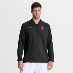 San Francisco Giants Nike Authentic Collection Dri-FIT Raglan Half-Zip Pullover Discount