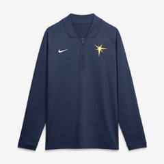 Tampa Bay Rays Nike Authentic Collection Dri-FIT Raglan Half-Zip Pullover for sale