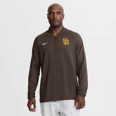 San Diego Padres Nike Authentic Collection Dri-FIT Raglan Half-Zip Pullover Discount