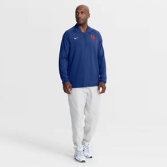New York Mets Nike Authentic Collection Dri-FIT Raglan Half-Zip Pullover for sale