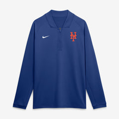 New York Mets Nike Authentic Collection Dri-FIT Raglan Half-Zip Pullover for sale