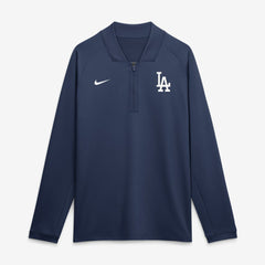 Los Angeles Dodgers Nike Authentic Collection Dri-FIT Raglan Half-Zip Pullover Discount