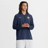 Houston Astros Nike Authentic Collection Dri-FIT Raglan Half-Zip Pullover Outlet