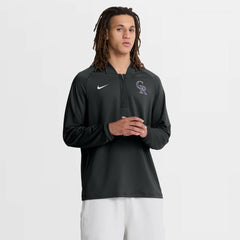 Colorado Rockies Nike Authentic Collection Dri-FIT Raglan Half-Zip Pullover Sale