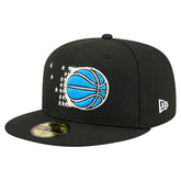 New Era Orlando Magic Core Logo 59FIFTY Fitted Hat Black