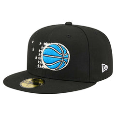 New Era Orlando Magic Core Logo 59FIFTY Fitted Hat Black