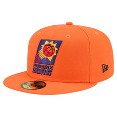 New Era Phoenix Suns Core Logo 59FIFTY Fitted Hat Orange