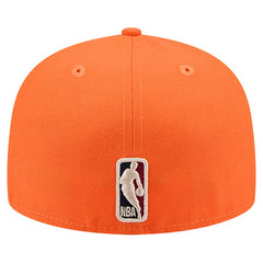New Era Phoenix Suns Core Logo 59FIFTY Fitted Hat Orange