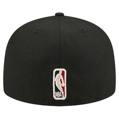 New Era Portland Trail Blazers Core Logo 59FIFTY Fitted Hat Black