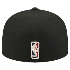 New Era Toronto Raptors Core Logo 59FIFTY Fitted Hat Black