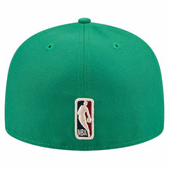 New Era Boston Celtics Core Logo 59FIFTY Fitted Hat Kelly Green