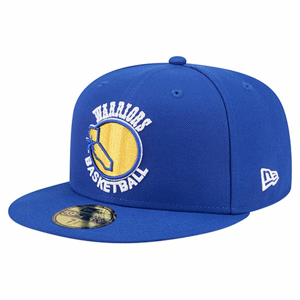 New Era Golden State Warriors Core Logo 59FIFTY Fitted Hat Royal