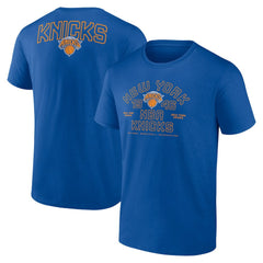 New York Knicks Indomitable Drive T-Shirt Blue