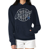 Dallas Cowboys G-III 4Her by Carl Banks Women's Pinstripe Circle Fleece Pullover Hoodie - Navy - NFL