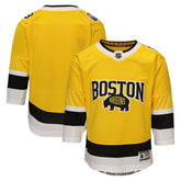 Boston Bruins Outerstuff Youth 2026 Stadium Series Premier Jersey - Gold | NHL Lifestyle