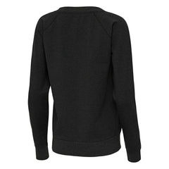 Cincinnati Bengals Antigua Women's Varsity Tri-Blend V-Neck Long Sleeve T-Shirt - Heather Black - NFL