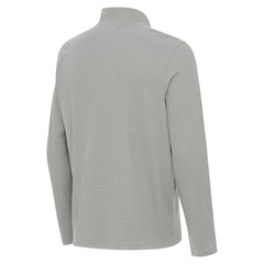 New York Giants Antigua Sync Tri-Blend Quarter-Zip Pullover - Heather Gray - NFL