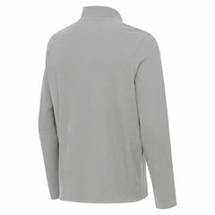 Detroit Lions Antigua Sync Tri-Blend Quarter-Zip Pullover - Heather Gray - NFL