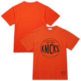 Mitchell & Ness New York Knicks Unisex Hardwood Classics MVP Logo T-Shirt Orange
