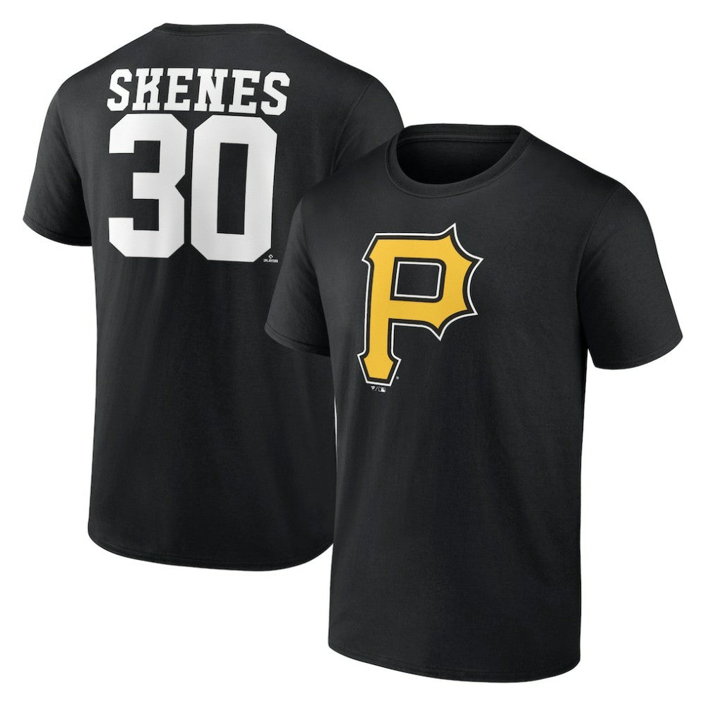 Paul Skenes Pittsburgh Pirates Player Name & Number T-Shirt Discount