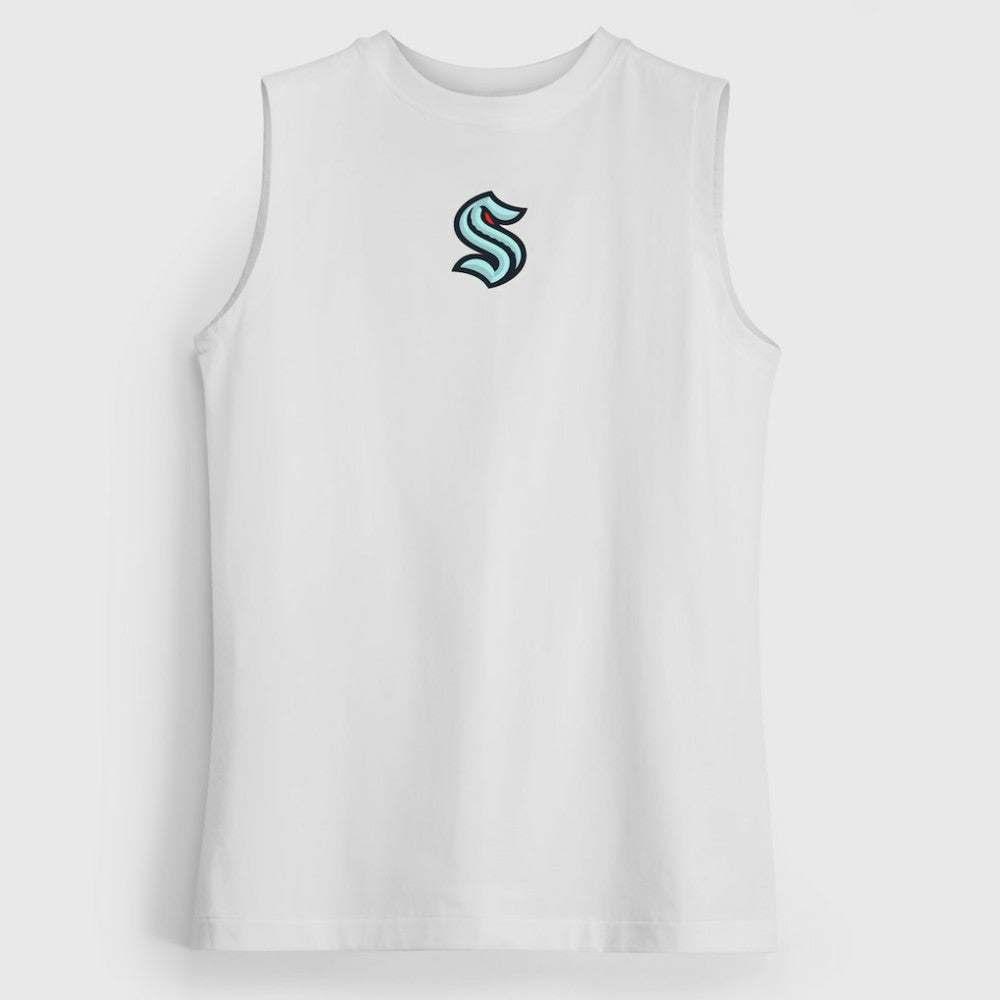 Seattle Kraken lululemon Women's All Yours Organic Cotton Tank Top - White | NHL on sale