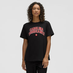 Carolina Hurricanes lululemon Women's All Yours Organic Cotton T-Shirt - Black | NHL near me
