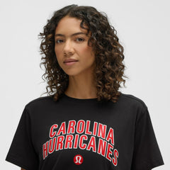 Carolina Hurricanes lululemon Women's All Yours Organic Cotton T-Shirt - Black | NHL near me