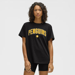Pittsburgh Penguins lululemon Women's All Yours Organic Cotton T-Shirt - Black | NHL Lifestyle