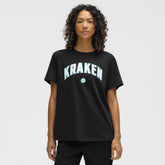Seattle Kraken lululemon Women's All Yours Organic Cotton T-Shirt - Black | NHL Clearance
