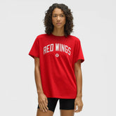 Detroit Red Wings lululemon Women's All Yours Organic Cotton T-Shirt - True Red | NHL discount