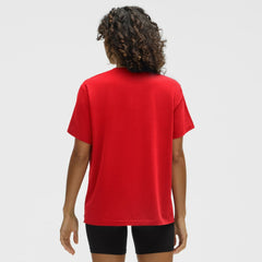 Detroit Red Wings lululemon Women's All Yours Organic Cotton T-Shirt - True Red | NHL discount