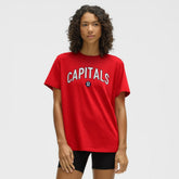 Washington Capitals lululemon Women's All Yours Organic Cotton T-Shirt - True Red | NHL discount