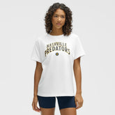 Nashville Predators lululemon Women's All Yours Organic Cotton T-Shirt - White | NHL discount