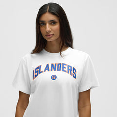 New York Islanders lululemon Women's All Yours Organic Cotton T-Shirt - White | NHL Clearance