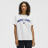 Toronto Maple Leafs lululemon Women's All Yours Organic Cotton T-Shirt - White | NHL Clearance